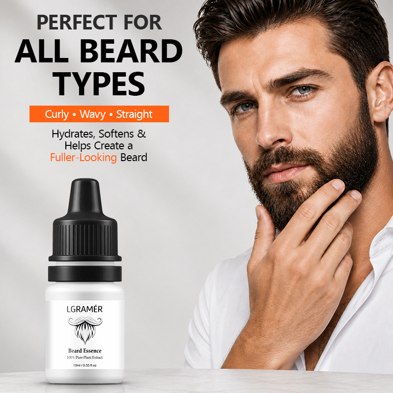 Hair Care Serum - Men's Beard Growth Serum Nourish Facial