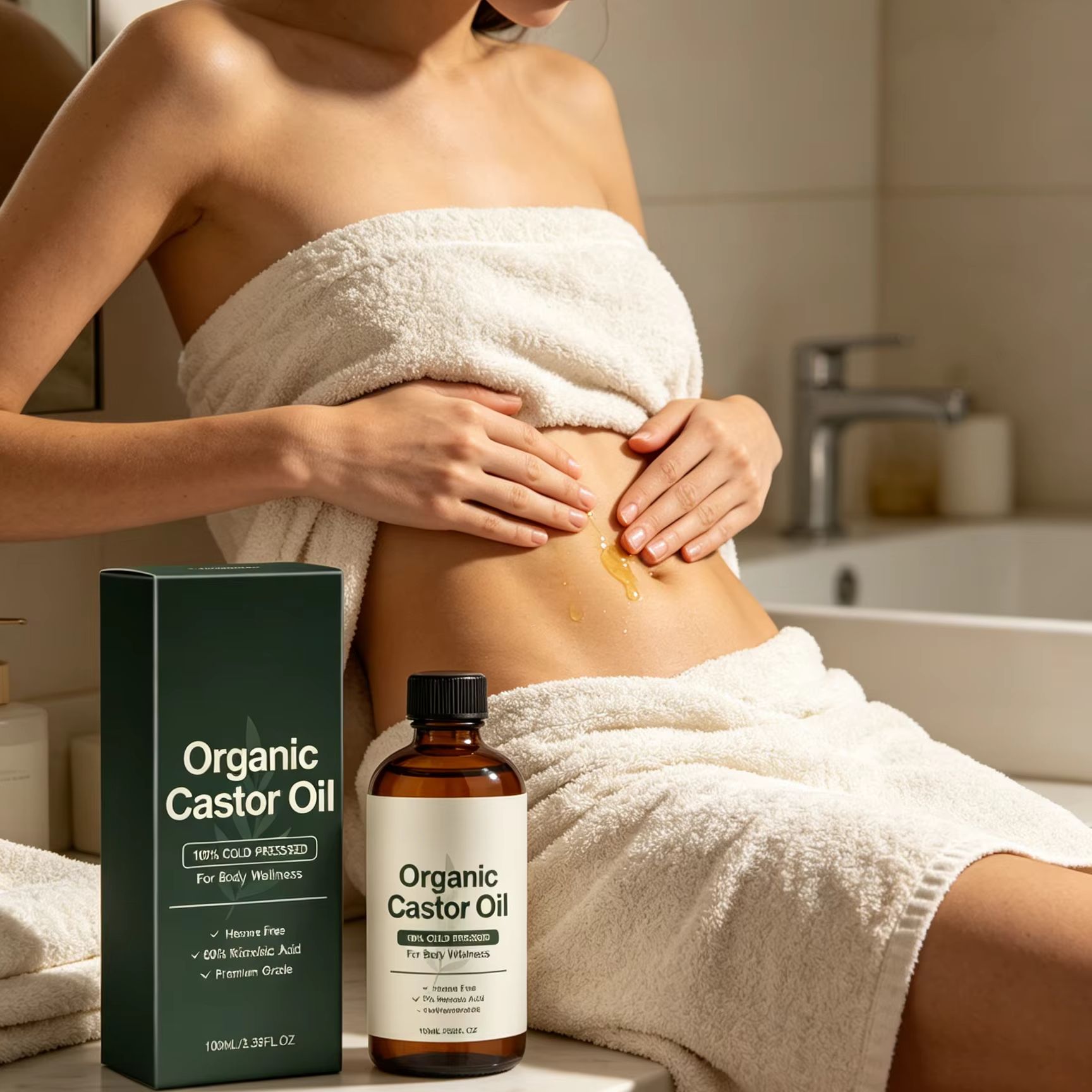 Organic Castor Oil Cold Press  - đánh giá và giá Castor Oil Cold Press