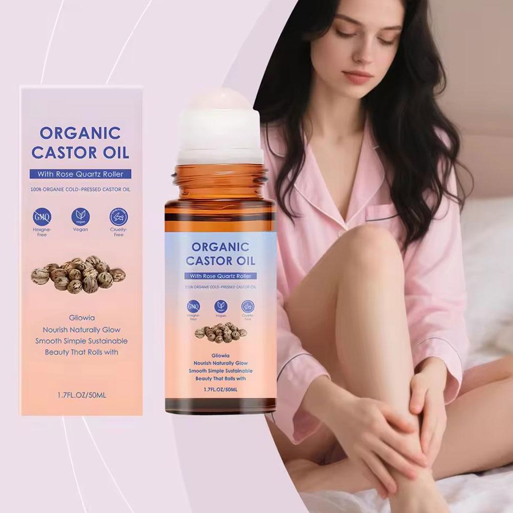 50ml Organic Castor Oil Rose Q - đánh giá và giá Castor Oil Cold Press