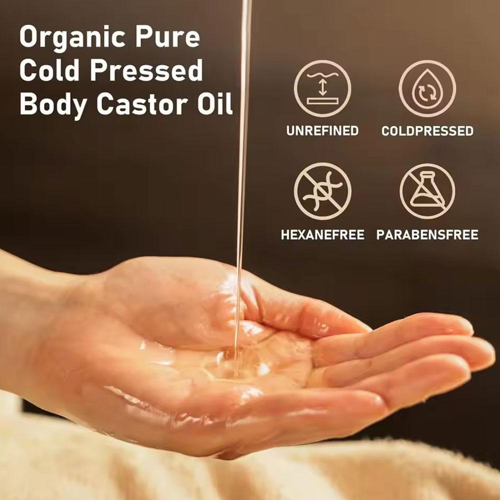 50ml Organic Castor Oil Rose Q - đánh giá và giá Castor Oil Cold Press