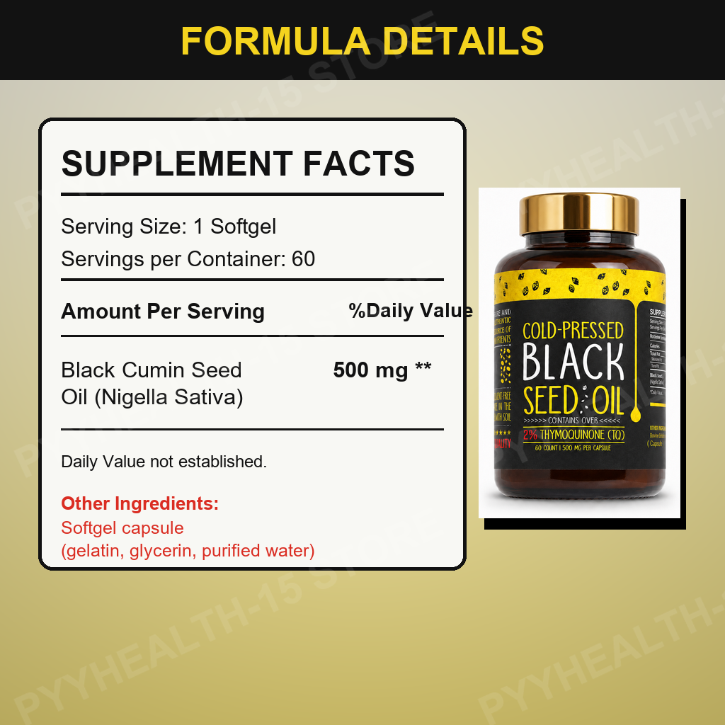 Black Cumin Seed Oil Softgels, - đánh giá và giá Castor Oil Cold Press