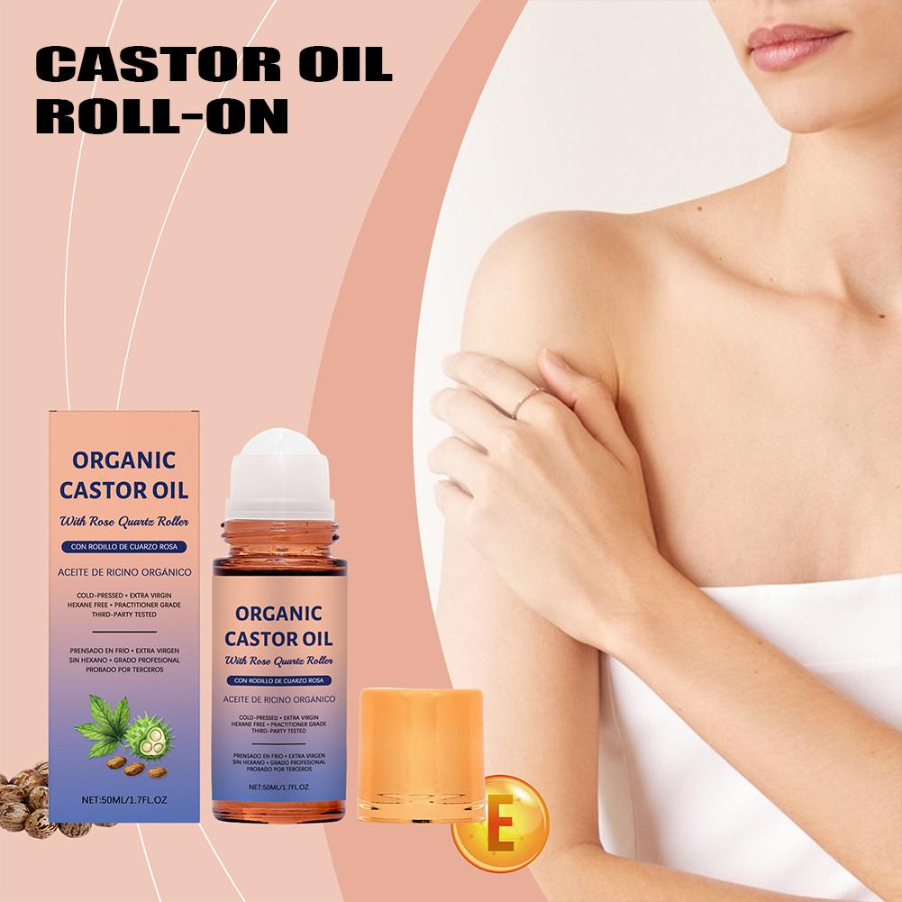 50ml Organic Castor Oil Roll-O - đánh giá và giá Castor Oil Cold Press